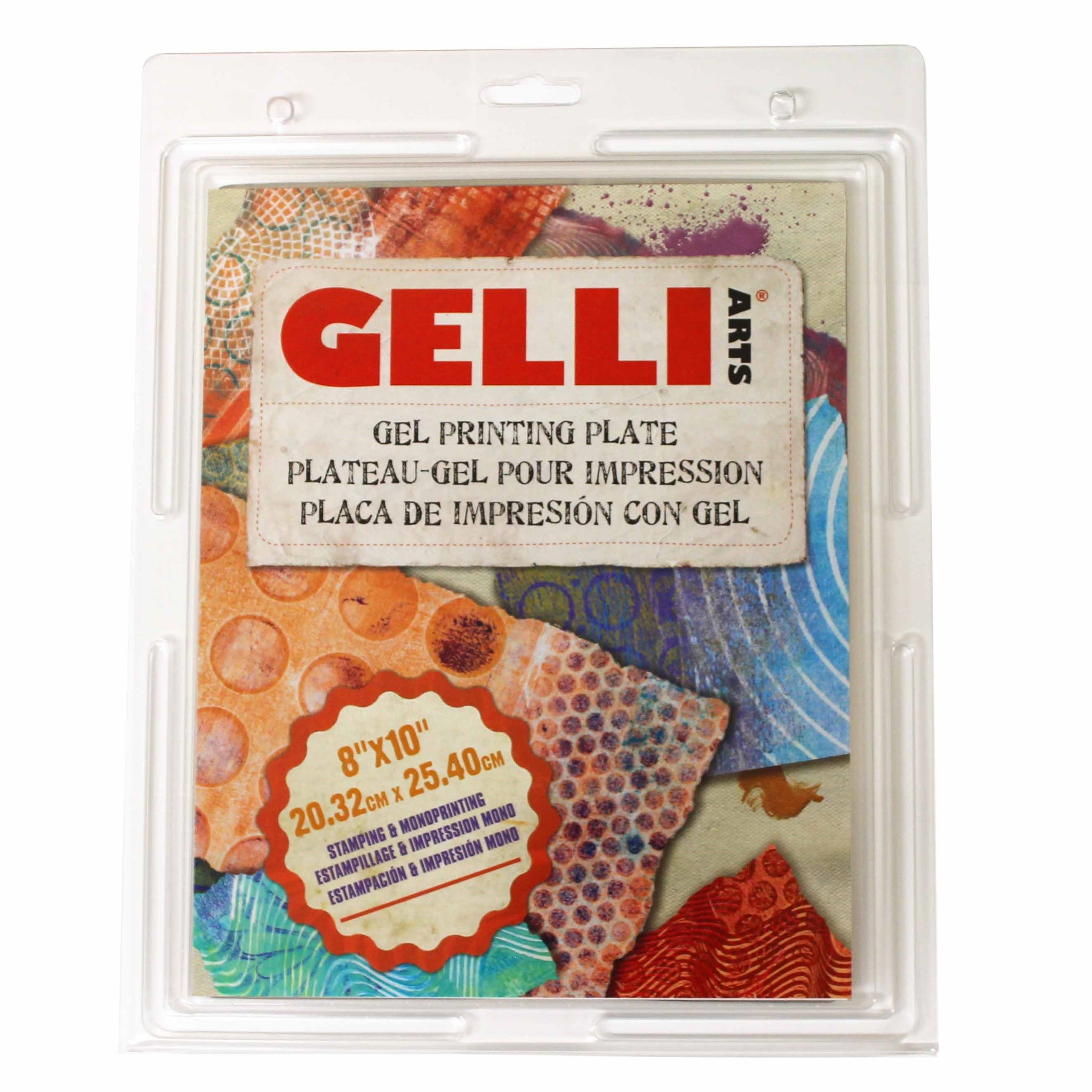 Gelli Arts Printing Plates Minis (Round, Square, Triangle)